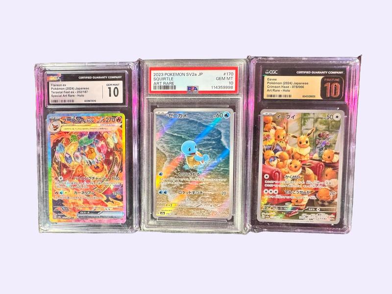 LIVE ONLY CGC/PSA GRADED SLAB AUCTION