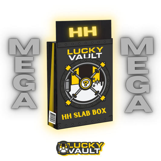 Mega Vault Slab Boxes: Contains One Booster Pack and One Graded Slab (Recommended for 15+)